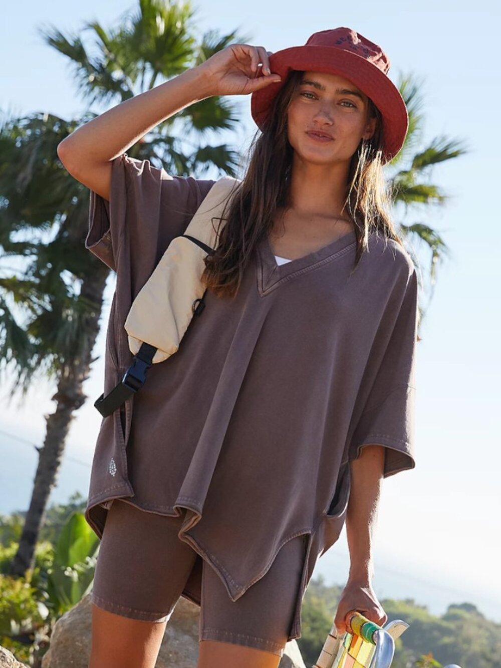 Free People Movement- Hot Shot Reversible Shirt- XS